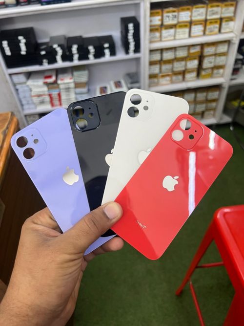 iPhone 11 back glass red
