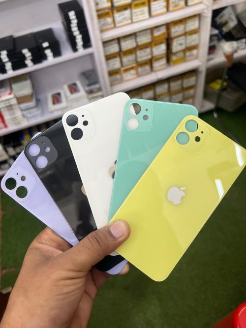 iPhone 11 back glass yellow