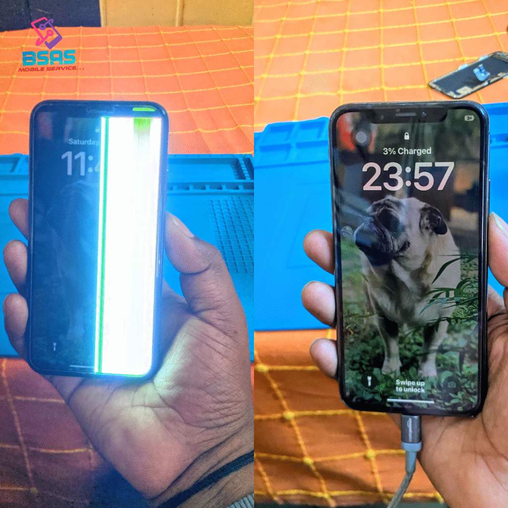 iphone x screen change