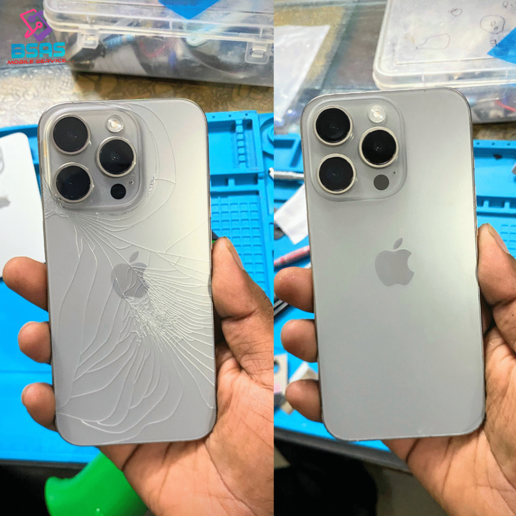 iPhone 15 pro max back glass back glass change