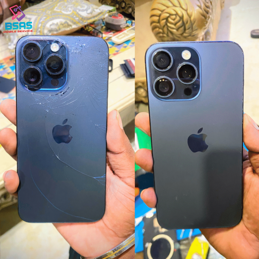 iPhone 15 pro back glass back glass change