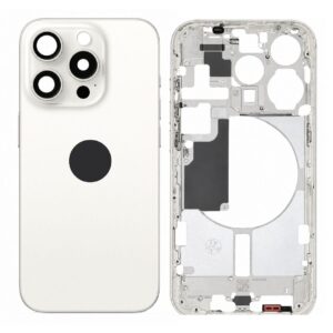 iPhone 15 Pro Back Housing (White)