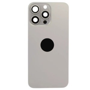 iPhone 15 Pro Max Back Glass ( Natural Titanium)