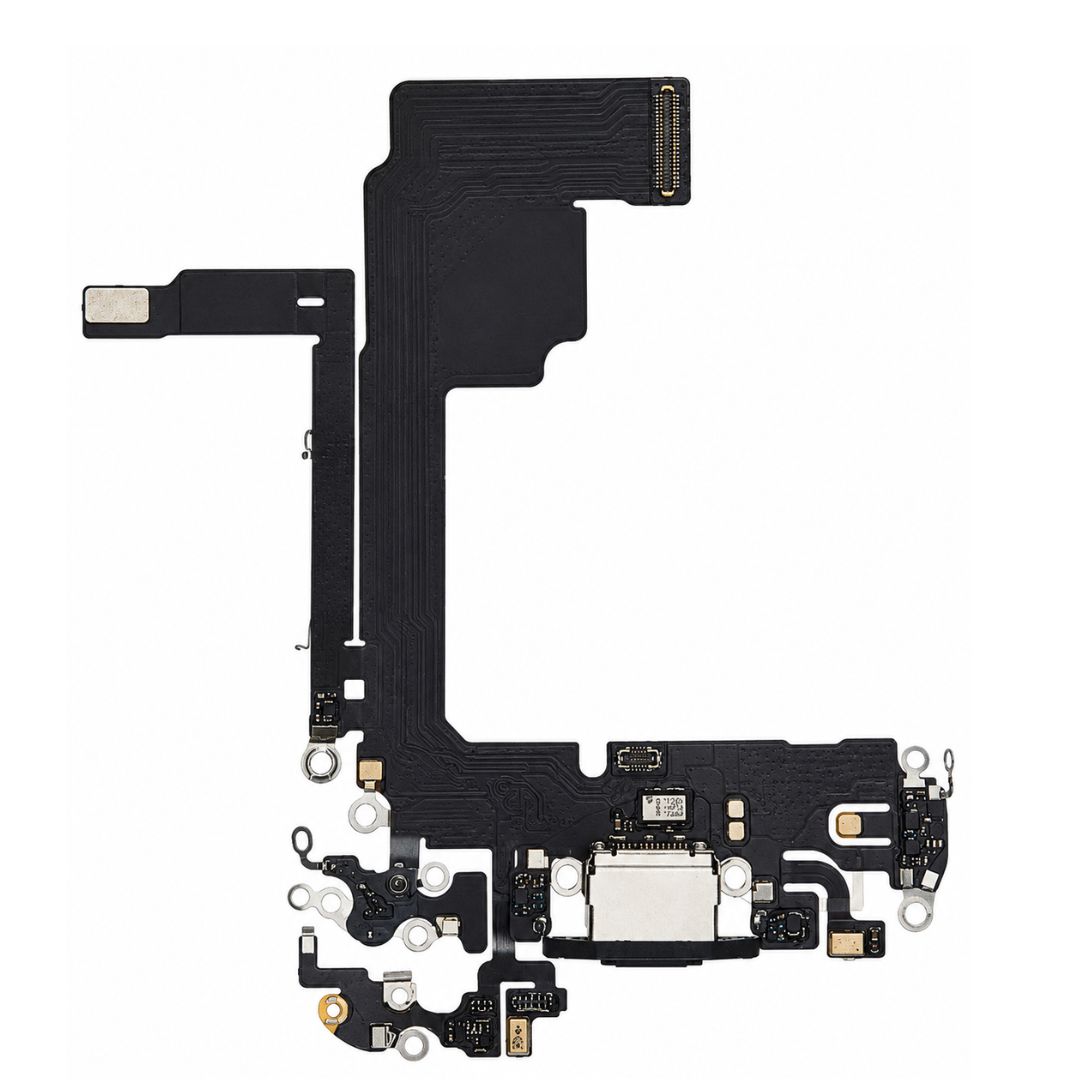 iPhone 15 Pro Charging Flax