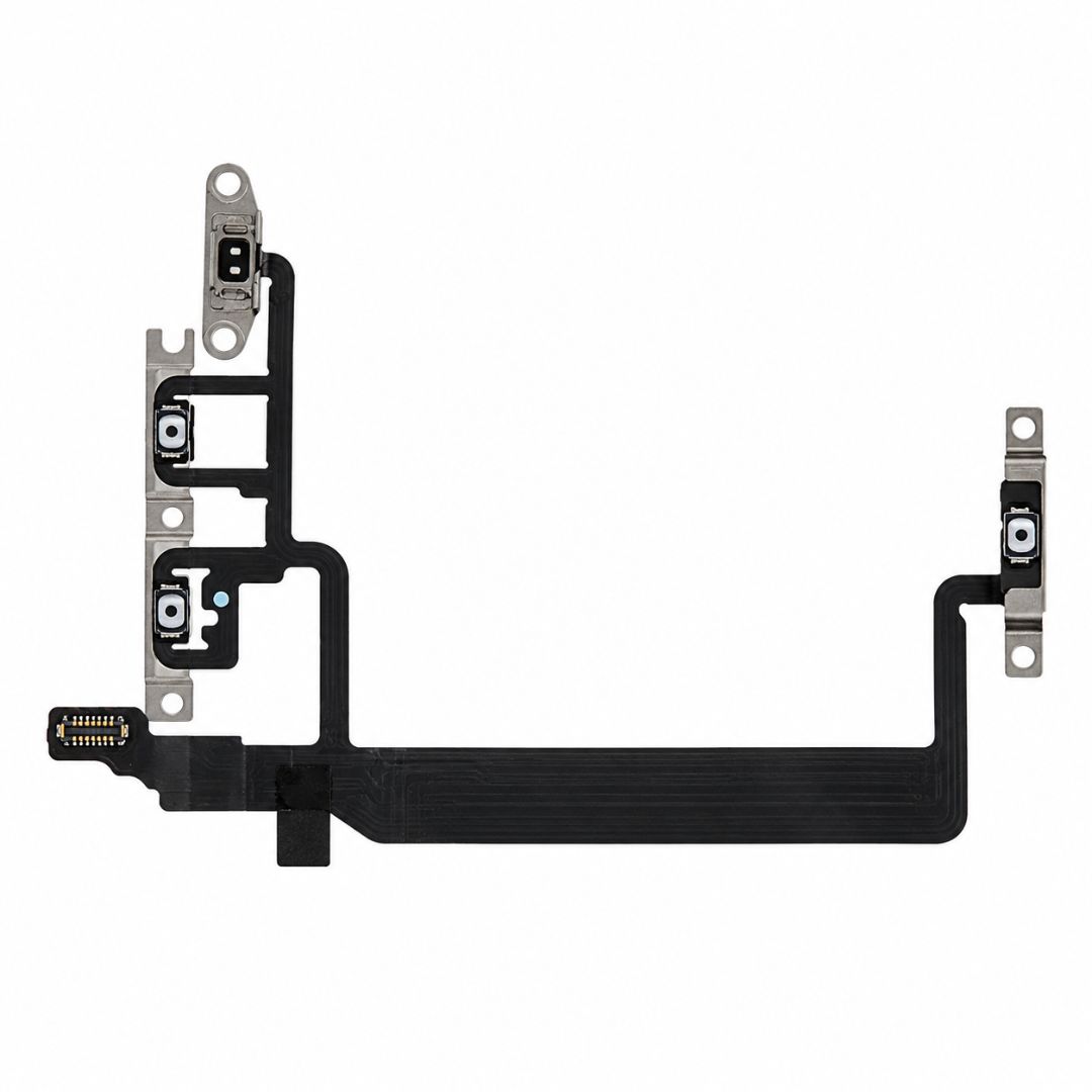 iPhone 13 Pro On Off Key Volume Button Flex Cable with Silent Switch