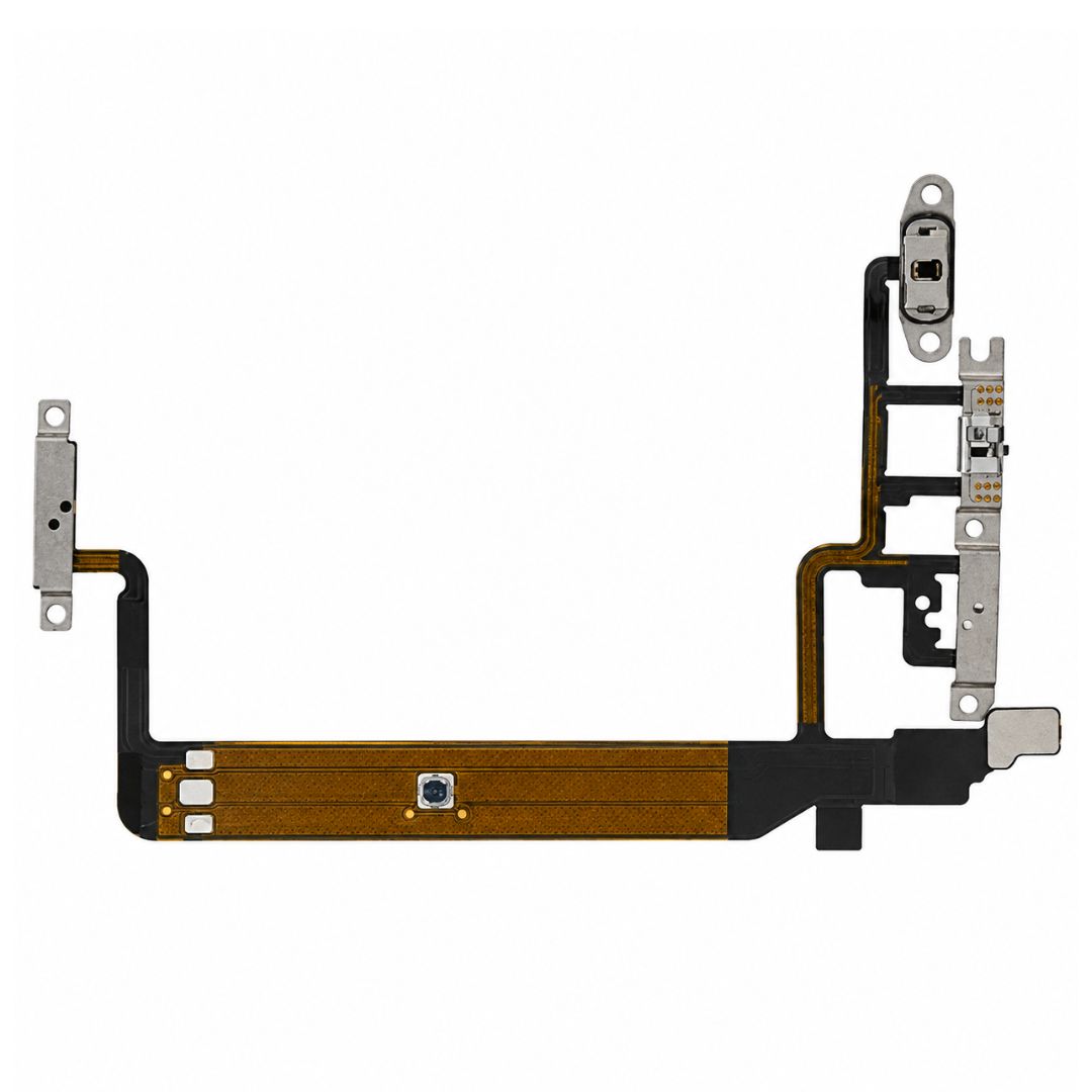 iPhone 13 Pro On Off Key Volume Button Flex Cable with Silent Switch