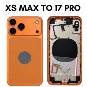 iPhone Xs Max to iPhone 17 Pro Converter Back Panel Housing Body