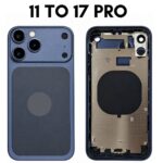 iPhone 11to iPhone 17 Pro Converter Back Panel Housing Body