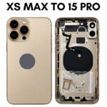 iPhone Xs Max to iPhone 15 Pro Converter Back Panel Housing Body