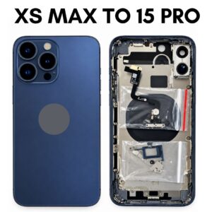 iPhone Xs Max to iPhone 15 Pro Converter Back Panel Housing Body