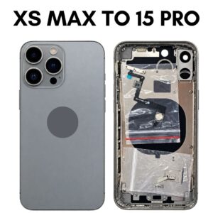 iPhone Xs Max to iPhone 15 Pro Converter Back Panel Housing Body