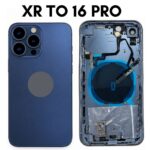 iPhone XR to iPhone 16 Pro Converter Back Panel Housing Body