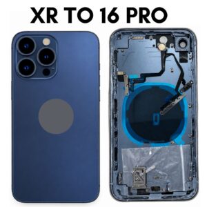 iPhone XR to iPhone 16 Pro Converter Back Panel Housing Body