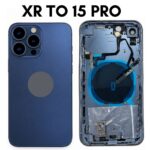 iPhone XR to iPhone 15 Pro Converter Back Panel Housing Body
