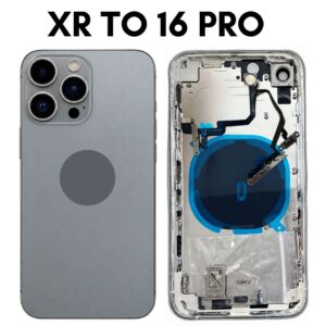 iPhone XR to iPhone 16 Pro Converter Back Panel Housing Body