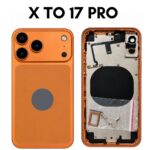 iPhone x to iPhone 17 Pro Converter Back Panel Housing Body