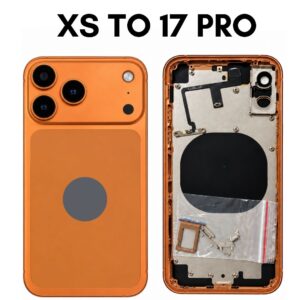 iPhone Xs to iPhone 17 Pro Converter Back Panel Housing Body